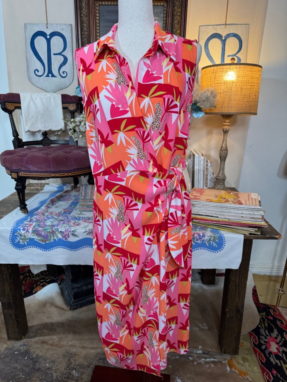 Clover & Sloane Wrap Dress